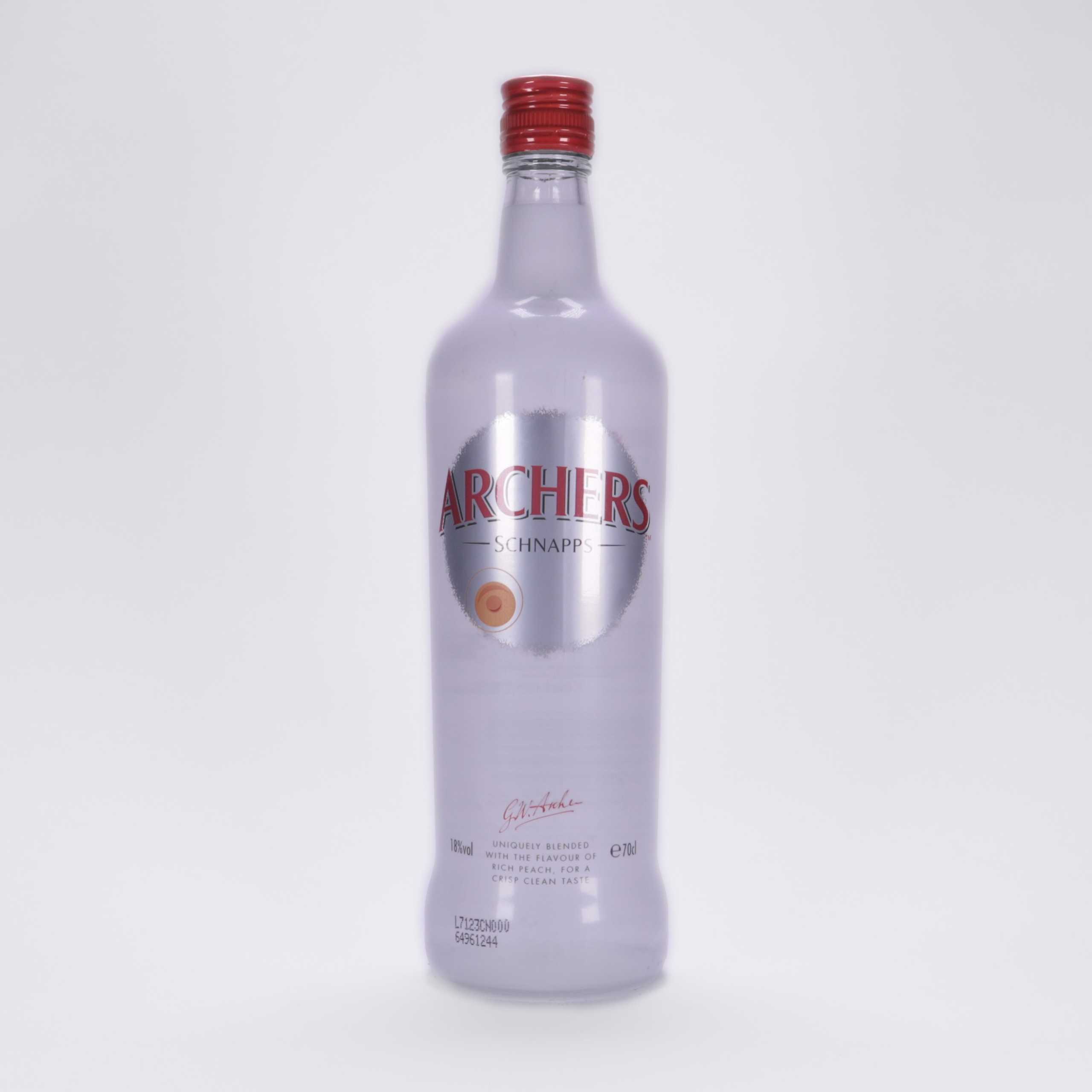 Archers Peach Schnapps 70cl Wine Art Westbourne